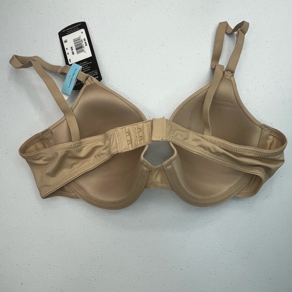 NWT Maidenform T-Shirt 4-Way Stretch Front Adjustable Straps Bra Body Beige 34C - Picture 3 of 15